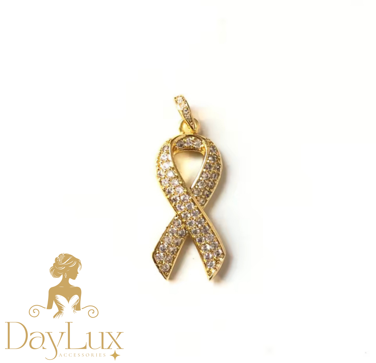 Solid Ribbon Pendant 🎗️