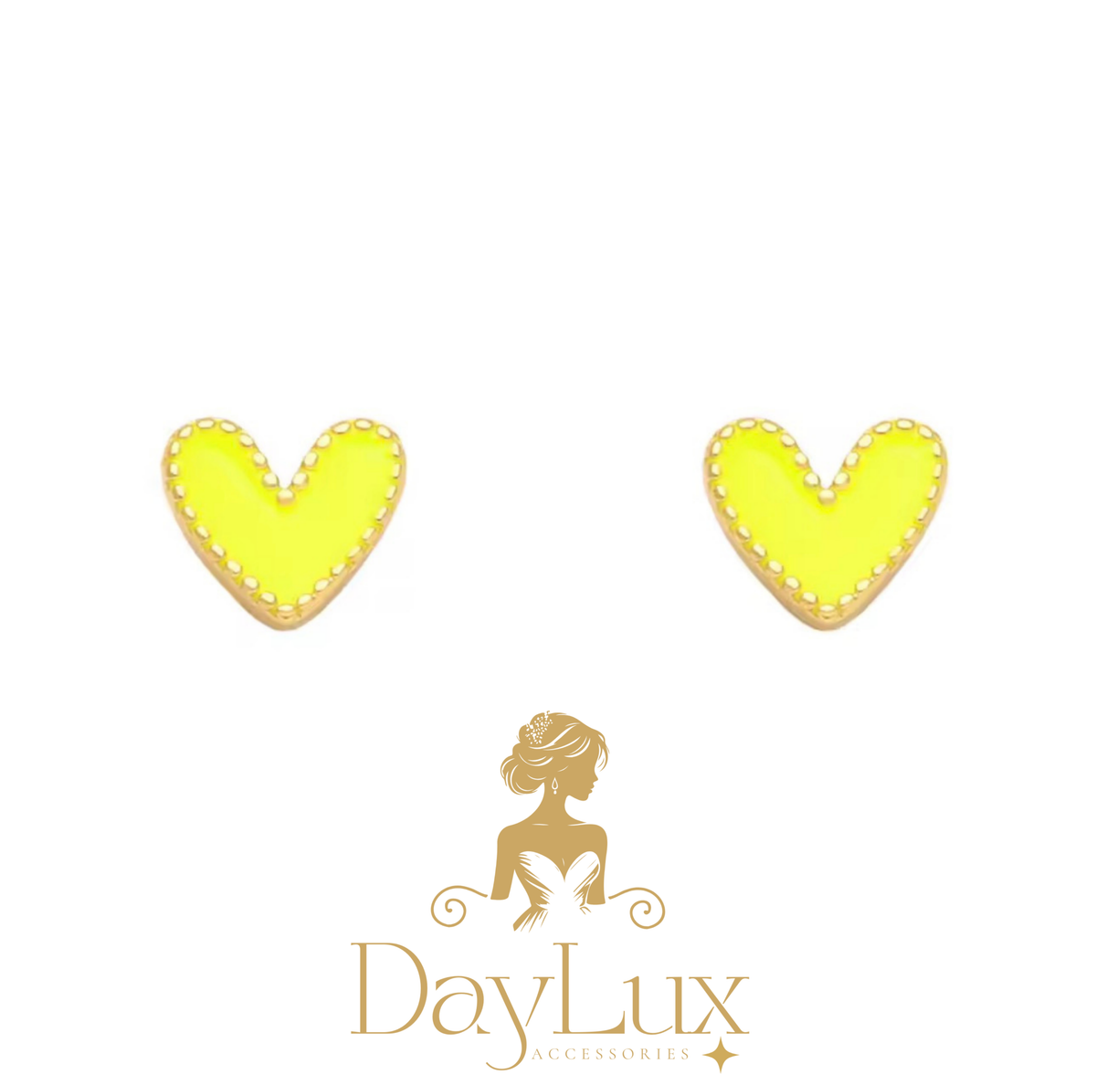 Mini Heart Stud Earrings – Stainless Steel