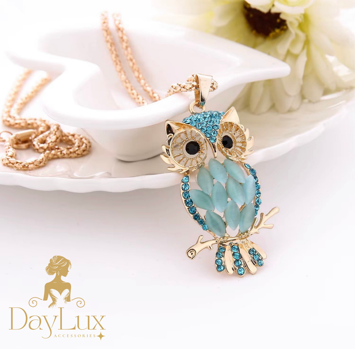 Owl Necklace – Stainless Steel