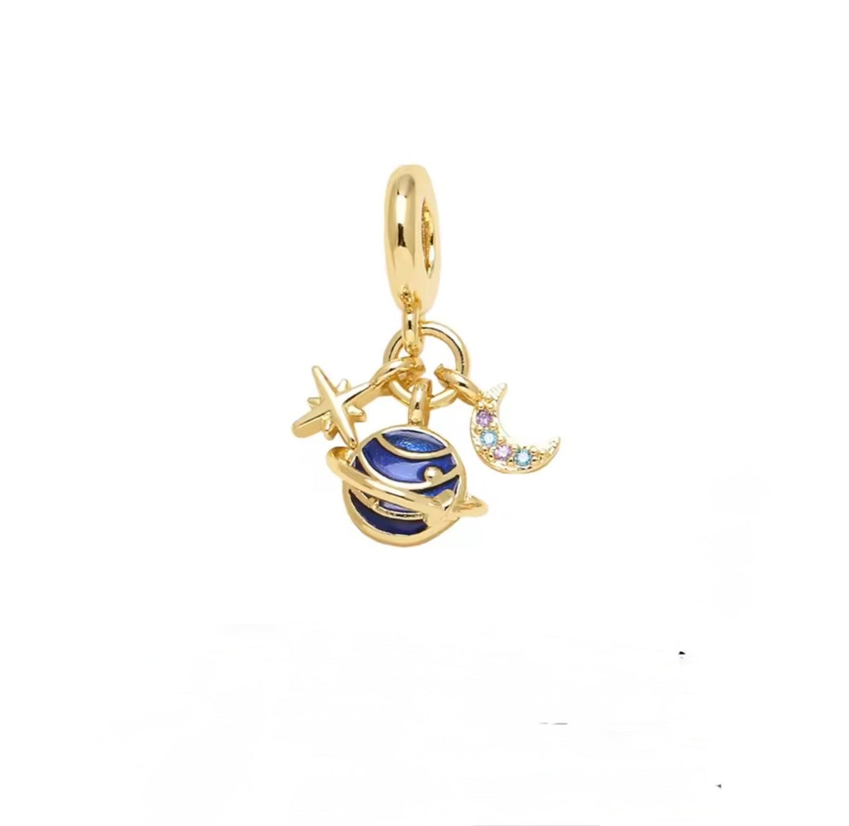 Pandora Style Charms – Different Styles | 18K Gold Plated