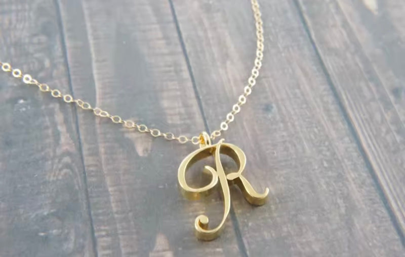 Initial Letter Necklace