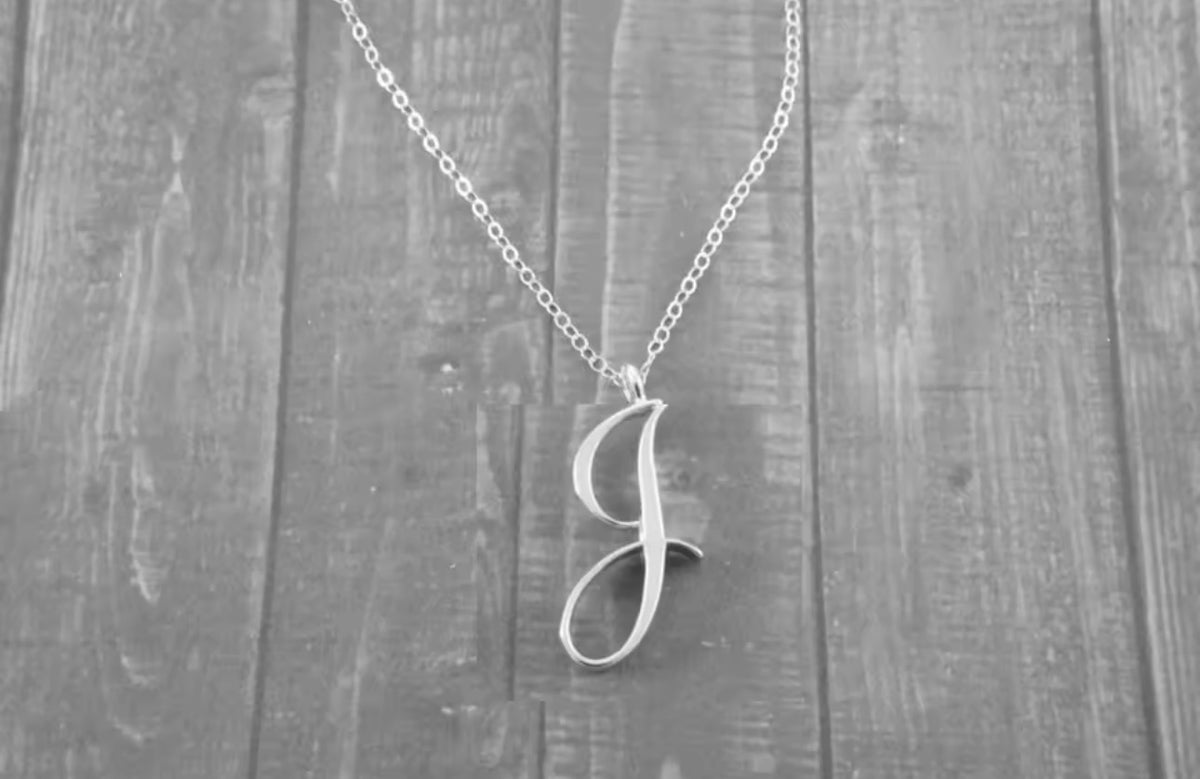 Initial Letter Necklace