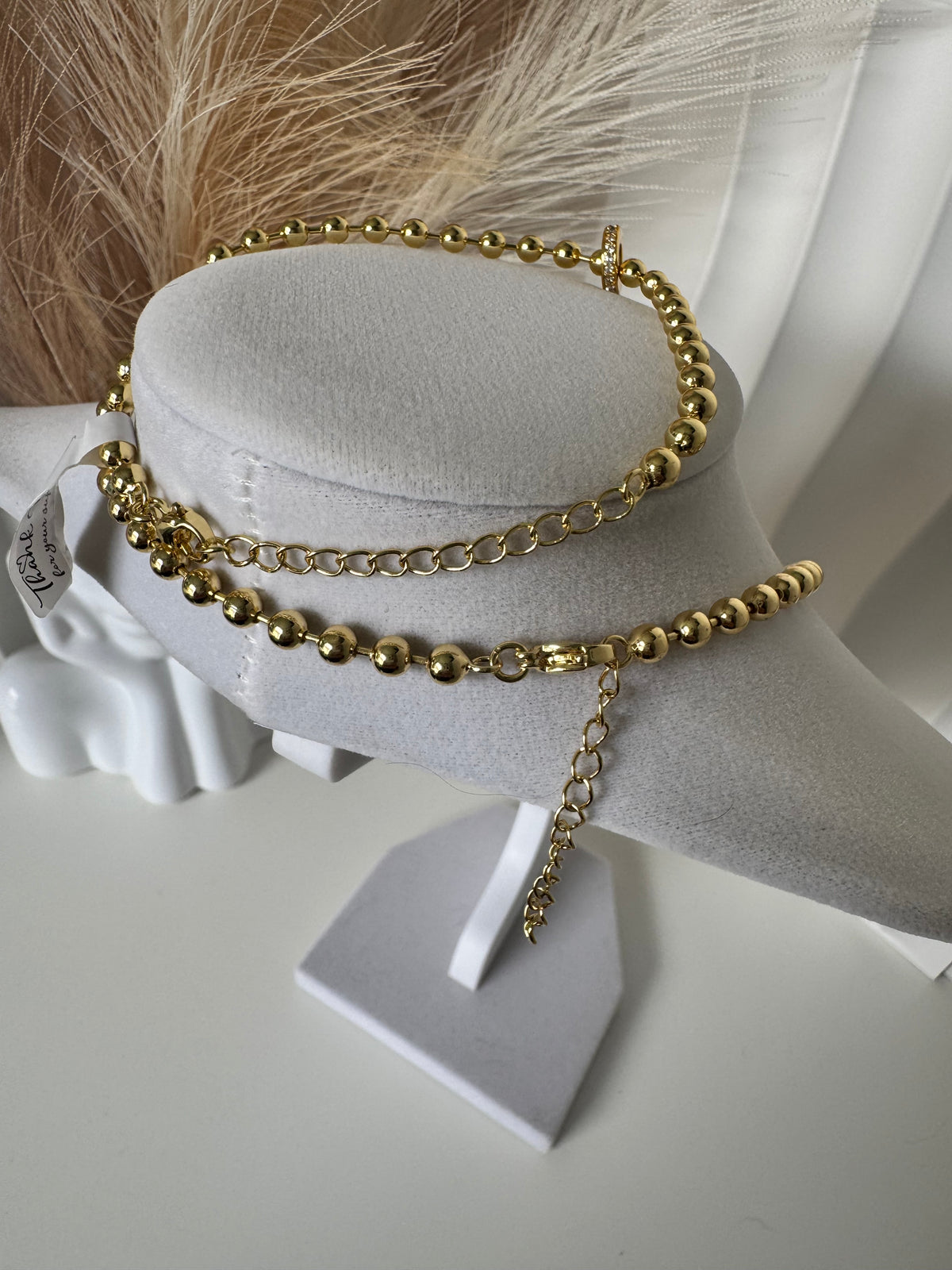 18K Gold Plated Travel Charm Necklace & Bracelet Set  Pink Suitcase
