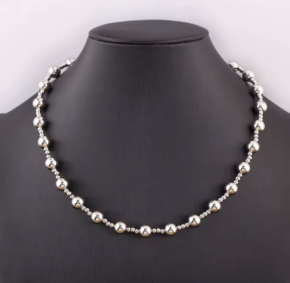 Beaded Necklace & Bracelet Collection – Gold, Silver & Three-Tone | 18K Gold Plated