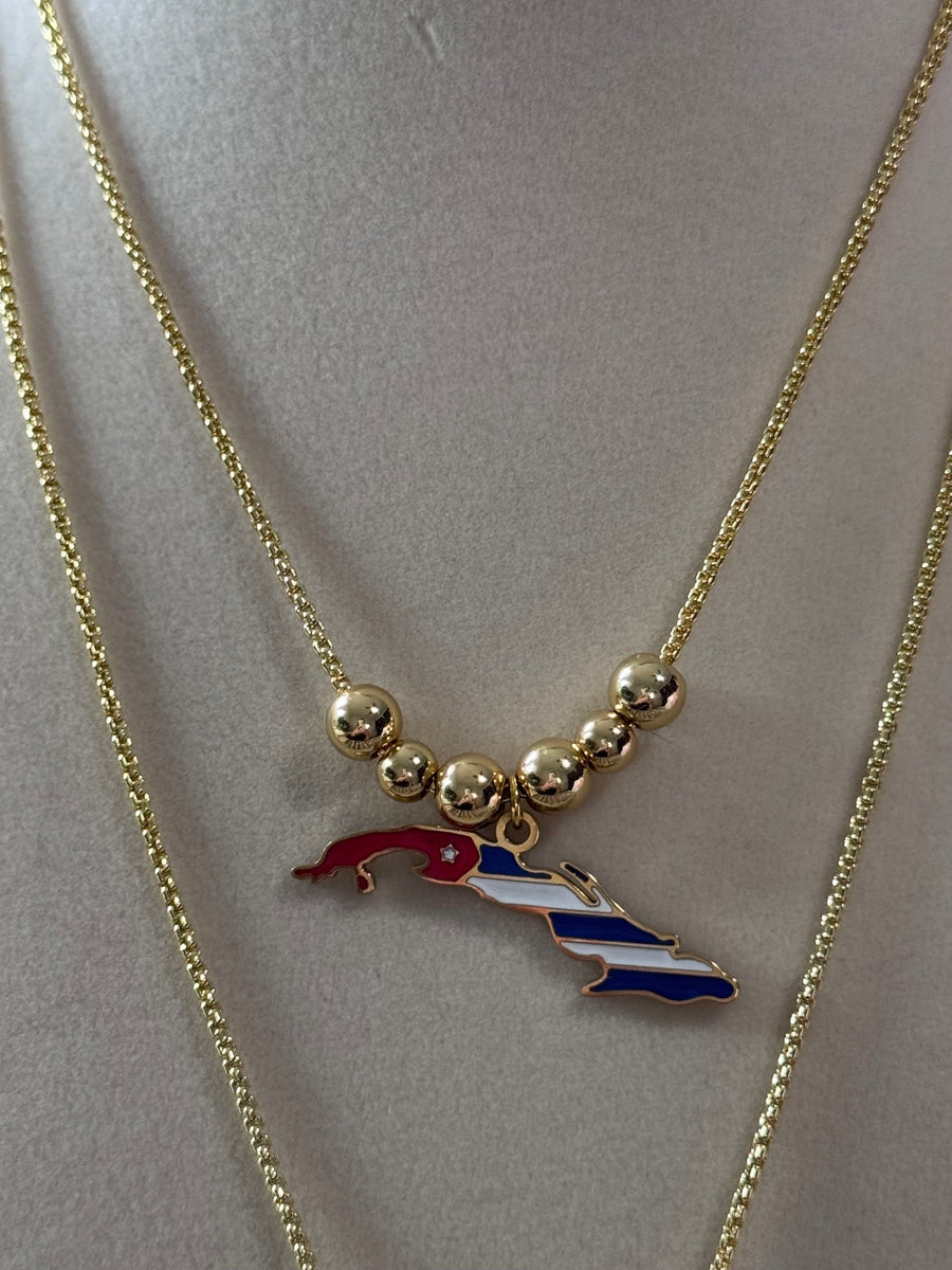 Cuba Collection – Adjustable Stainless Steel Necklaces