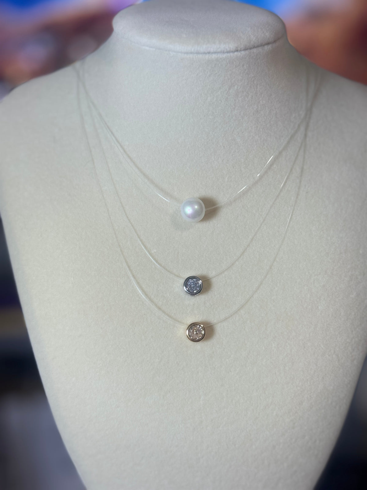 Invisible Necklace Collection