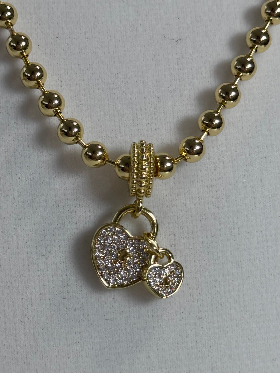 Locked in Love Necklace