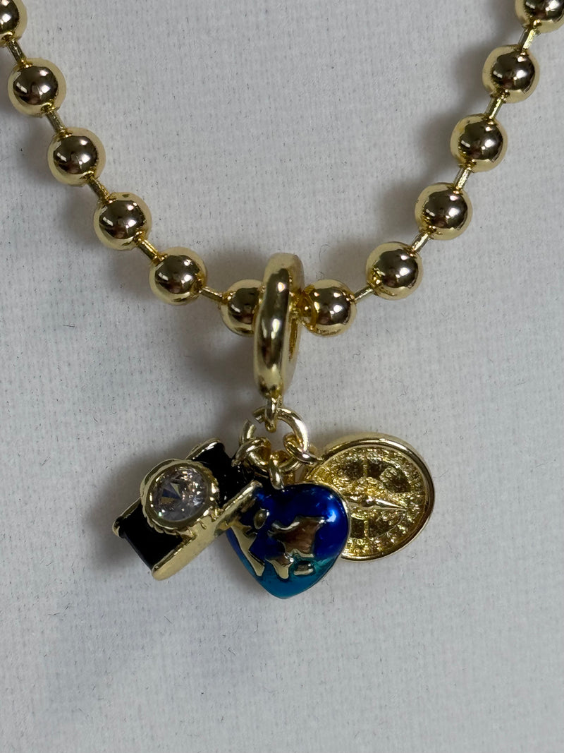 Travel Lover Charm Necklace