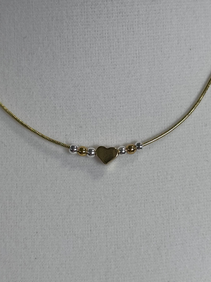 Minimal Heart Necklace