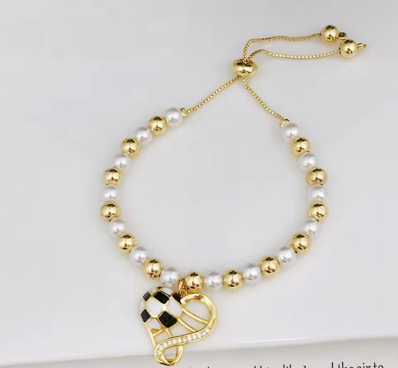Soccer Lover Charm Bracelet ⚽