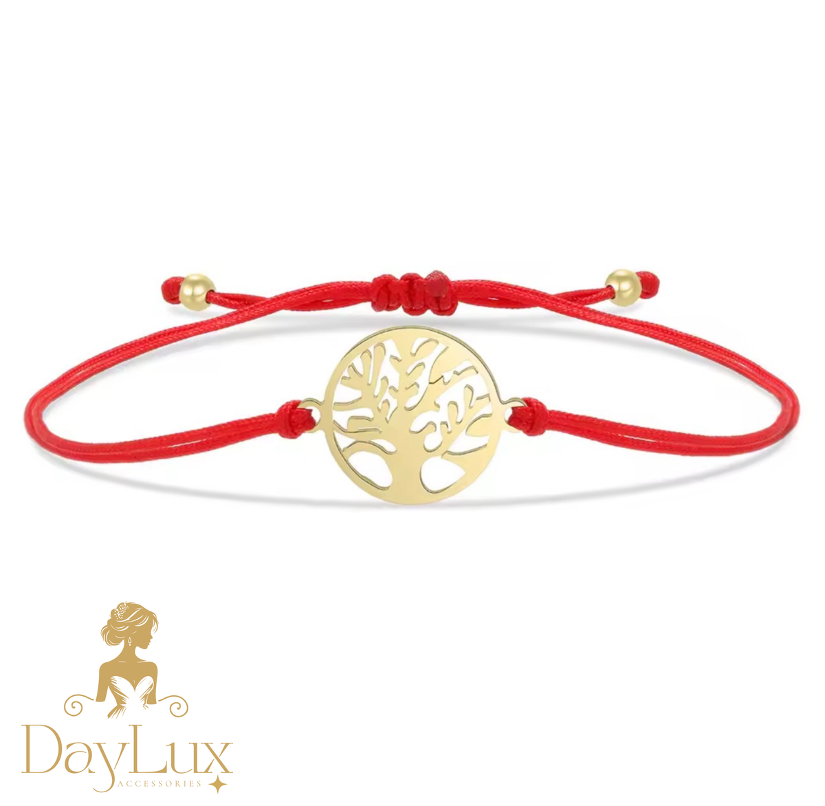 Tree of Life Red Cord Bracelet